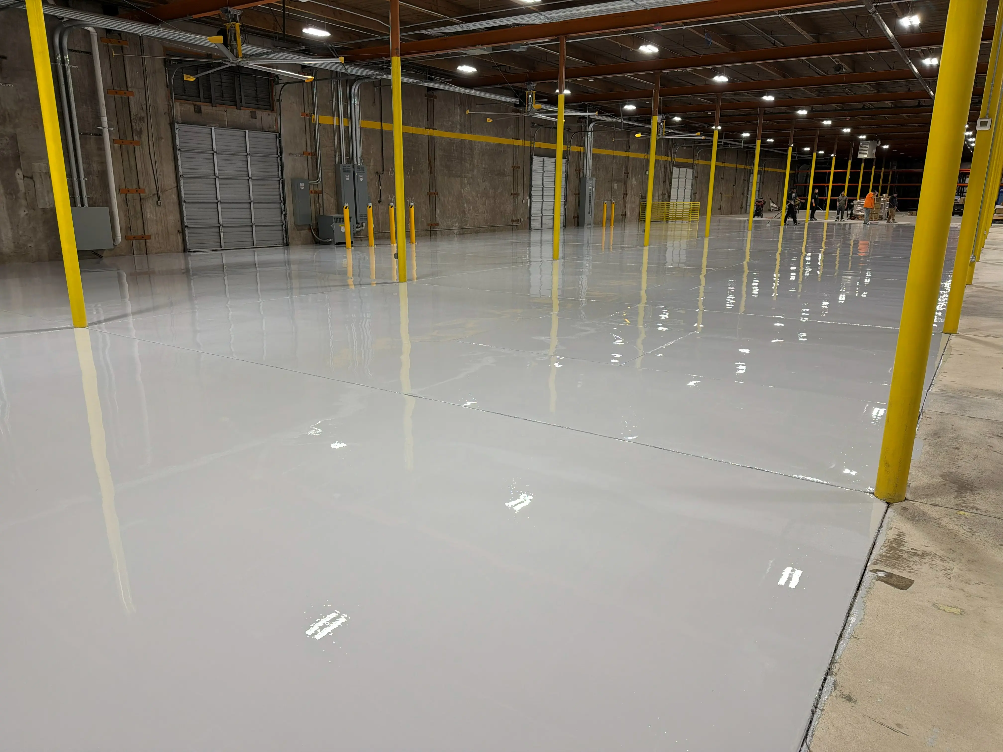 Solid Color Epoxy for Commercial Spaces