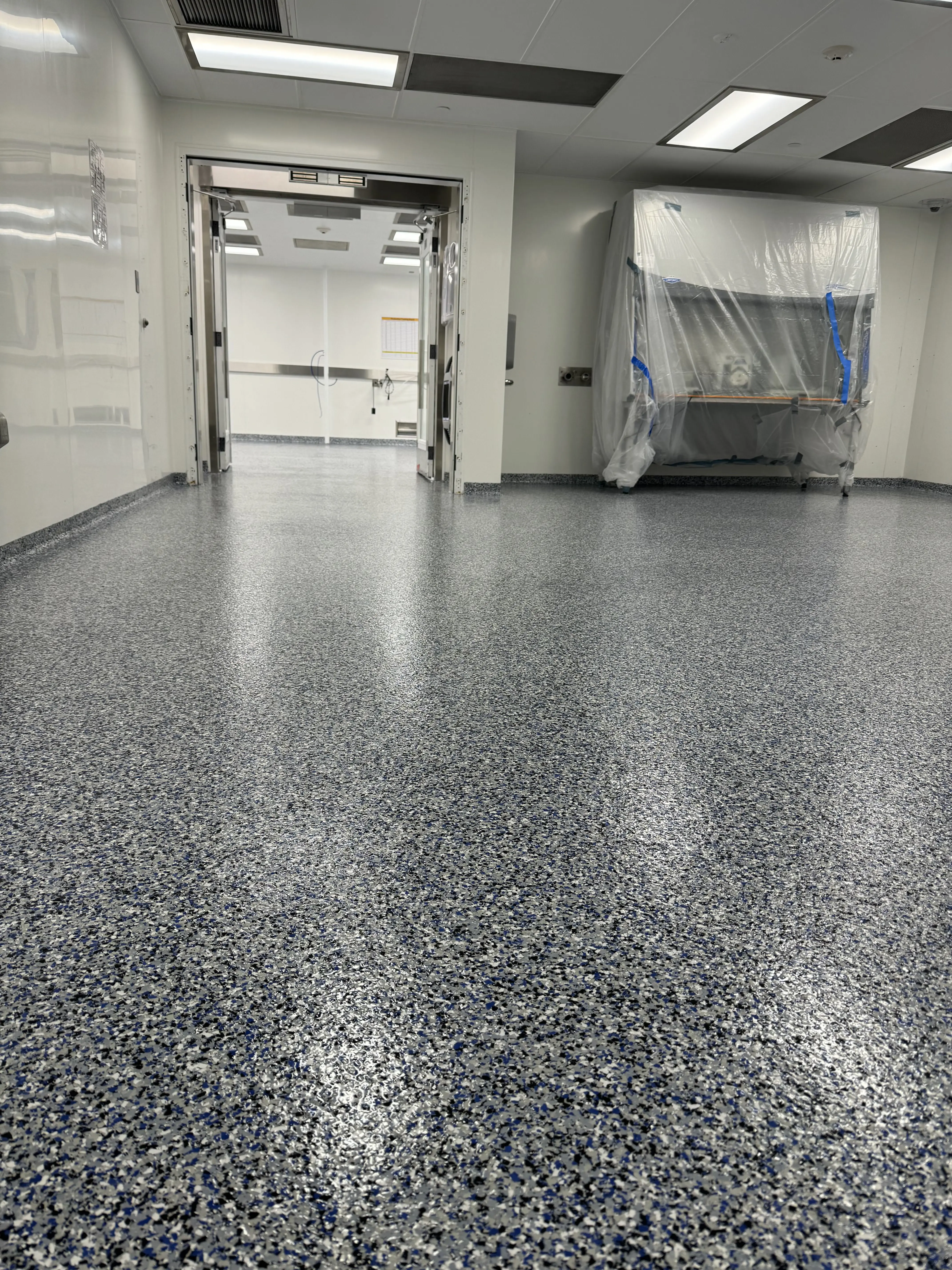 Commercial Grade Epoxy Flake System